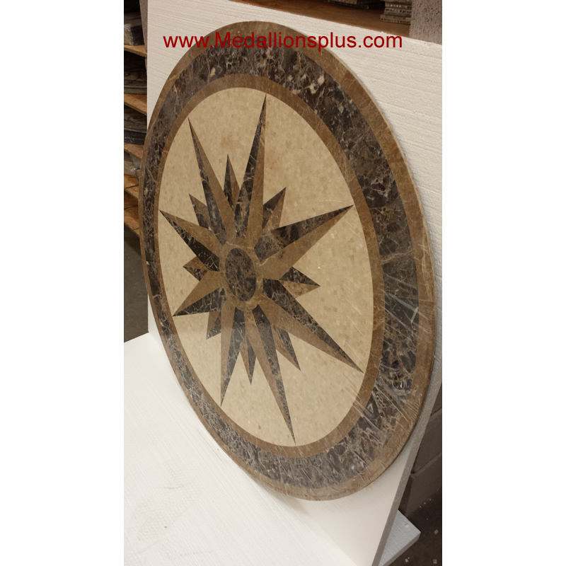 Waterjet Medallion - Design 117